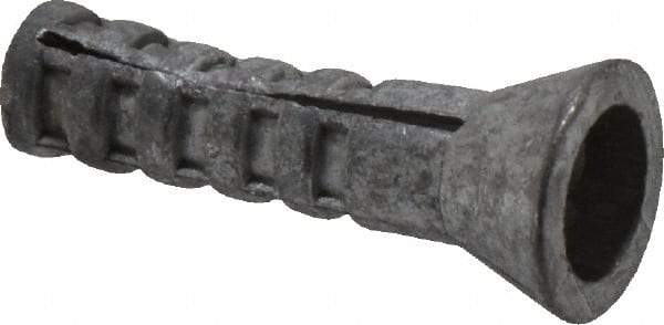 Value Collection - 1/4" Diam, 1/4" Drill, 1" OAL, 1" Min Embedment Plug Concrete Anchor - Lead Alloy - Exact Tool & Supply