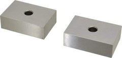 Suburban Tool - 0.0001 Squareness Per Inch, Hardened Steel, 1-2-3 Block with 1 Hole Setup Block - 3/8 - 16 Inch Tapped Hole Size, Sold As Matched Pair - Exact Tool & Supply