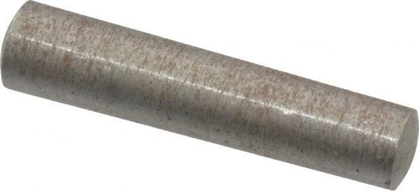 Value Collection - Size 6, 0.3098" Small End Diam, 0.341" Large End Diam, Uncoated Steel Taper Pin - Grade C-12L14, 1-1/2" OAL, 1-1/2 Pin Length - Exact Tool & Supply