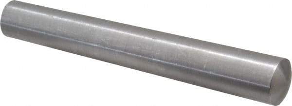 Value Collection - Size 9, 0.5078" Small End Diam, 0.591" Large End Diam, Uncoated Steel Taper Pin - Grade C-12L14, 4" OAL, 4 Pin Length - Exact Tool & Supply