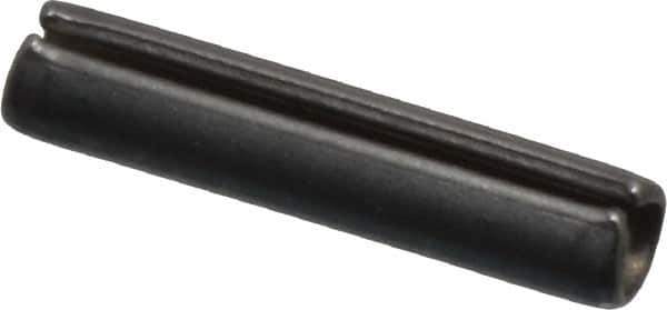 Value Collection - 5/64" Diam x 3/8" Long Slotted Spring Pin - Grade 420 Stainless Steel, Bright Finish - Exact Tool & Supply