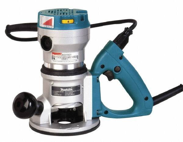 Makita - Electric Routers Collet Size (Inch): 1/4; 1/2 Router Type: D-Handle - Exact Tool & Supply