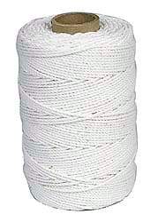 Value Collection - 3 Ply, Sisal Twine Tube - 468 Lbs. Breaking Strength, Natural (Color), 97 Ft. per Lb. - Exact Tool & Supply
