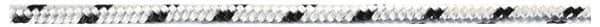Value Collection - 50' Max Length Nylon Double Braid Rope - 1/4" Diam, 208 Lb Capacity - Exact Tool & Supply