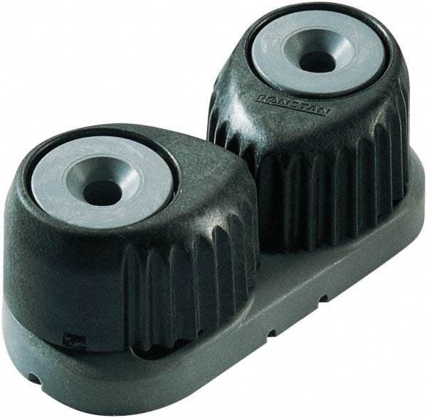 Ronstan - 506 Lbs. Load Limit Large C Cleat - For Use with Cleating & Releasing Lines on 1/2 Inch to 5/8 Inch Diameter Rope - Exact Tool & Supply