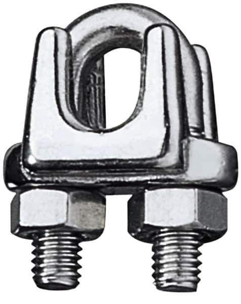 Ronstan - 1/2" Wire Rope U-Bolt Grip - 316 Stainless Steel - Exact Tool & Supply