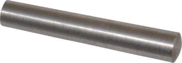 Value Collection - Size 6, 0.2994" Small End Diam, 0.341" Large End Diam, Passivated Stainless Steel Taper Pin - Grade 303, 18-8, 2" OAL, 2 Pin Length - Exact Tool & Supply