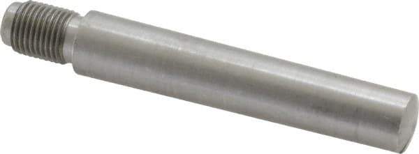 Value Collection - Size 9, 0.589" Large End Diam, Uncoated Steel 1/2-20 Threaded Taper Pin - Grade C-12L14, 3 Pin Length - Exact Tool & Supply