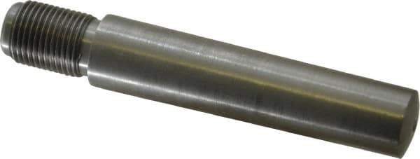 Value Collection - Size 10, 0.704" Large End Diam, Uncoated Steel 5/8-18 Threaded Taper Pin - Grade C-12L14, 3 Pin Length - Exact Tool & Supply