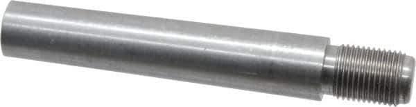 Value Collection - Size 10, 0.704" Large End Diam, Uncoated Steel 5/8-18 Threaded Taper Pin - Grade C-12L14, 3-1/2 Pin Length - Exact Tool & Supply