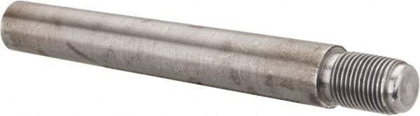 Value Collection - Size 10, 0.704" Large End Diam, Uncoated Steel 5/8-18 Threaded Taper Pin - Grade C-12L14, 4-1/2 Pin Length - Exact Tool & Supply
