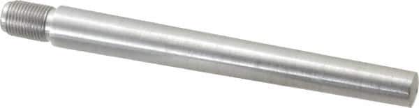 Value Collection - Size 10, 0.704" Large End Diam, Uncoated Steel 5/8-18 Threaded Taper Pin - Grade C-12L14, 6 Pin Length - Exact Tool & Supply