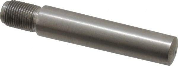 Value Collection - Size 10, 0.704" Large End Diam, Passivated Stainless Steel 5/8-18 Threaded Taper Pin - Grade 303, 18-8, 3 Pin Length - Exact Tool & Supply