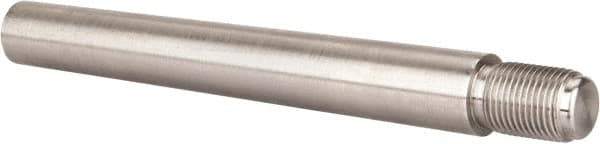 Value Collection - Size 10, 0.704" Large End Diam, Passivated Stainless Steel 5/8-18 Threaded Taper Pin - Grade 303, 18-8, 5 Pin Length - Exact Tool & Supply