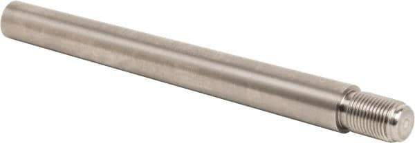 Value Collection - Size 10, 0.704" Large End Diam, Passivated Stainless Steel 5/8-18 Threaded Taper Pin - Grade 303, 18-8, 6 Pin Length - Exact Tool & Supply