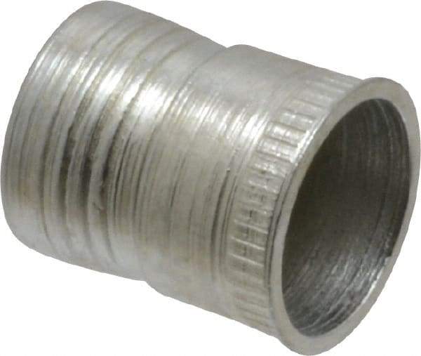 Marson - 5/16-18, 0.615" OAL, Thread-Sert Threaded Insert - 1/2" Hole Diam, 0.537" Head Diam, Steel - Exact Tool & Supply