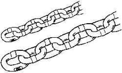 Peerless Chain - 7/8" Welded Alloy Chain - 34,200 Lb Capacity, Grade 80, Alloy Steel, Black Finish - Exact Tool & Supply