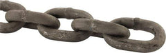 Peerless Chain - 4500 Lbs. Load Capacity, Carbon Steel Proof Coil Chain - 3 Grade, 1.509 Inch Inside Long x 0.819 Inch Inside Wide - Exact Tool & Supply