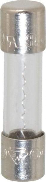 Ferraz Shawmut - 250 VAC, 5 Amp, Fast-Acting Miniature Glass Fuse - Clip Mount, 20mm OAL, 5mm Diam - Exact Tool & Supply