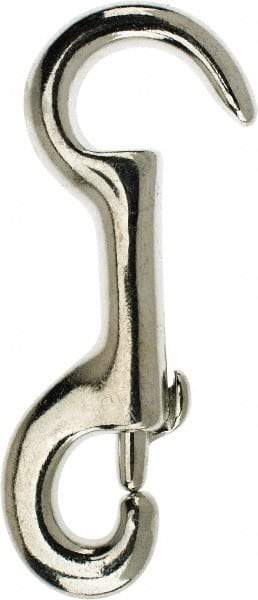 Value Collection - 4-7/8" Long Open Eye Snap - Malleable Iron with 9/16" Snap Opening - Exact Tool & Supply