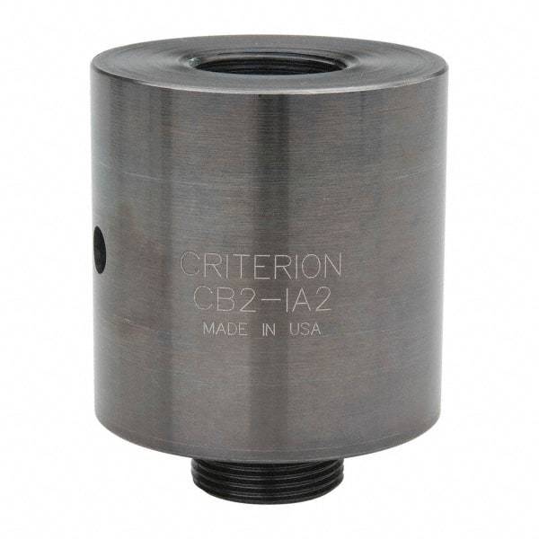Criterion - 2 Inch Outside Shank Diameter, 7/8-20 Inside, Boring Head Shank Extension - 2 Inch Projection, 2 Inch Nose Diameter - Exact Tool & Supply