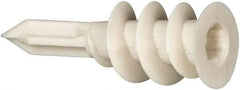 Powers Fasteners - 9/16" Diam, 1-11/16" Long, 3/8 to 1" Thick, Self Drilling Drywall & Hollow Wall Anchor - Nylon, Use in Wallboard - Exact Tool & Supply