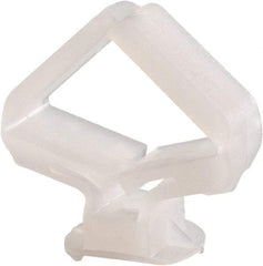 Powers Fasteners - 5/16" Diam, 1" Long, 1/8" Thick, Plastic Toggle Drywall & Hollow Wall Anchor - 5/16" Drill, Plastic, Use in Concrete, & Masonry & Wallboard - Exact Tool & Supply