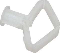 Powers Fasteners - 5/16" Diam, 1-1/4" Long, 1/2" Thick, Plastic Toggle Drywall & Hollow Wall Anchor - 5/16" Drill, Plastic, Use in Concrete, & Masonry & Wallboard - Exact Tool & Supply