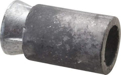 Powers Fasteners - 7/8" Diam, 7/8" Drill, 1-9/16" Min Embedment Caulk-In Concrete Anchor - Lead Alloy (Caulking Sleeve)/Zamac Alloy (Cone), Flat Head - Exact Tool & Supply
