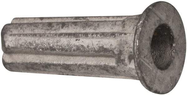 Powers Fasteners - 1/4" Diam, 1/4" Drill, 3/4" OAL, 2-3/4" Min Embedment Plug Concrete Anchor - Lead Alloy - Exact Tool & Supply
