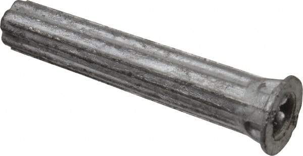 Powers Fasteners - 1/4" Diam, 1/4" Drill, 1-1/2" OAL, 2-3/4" Min Embedment Plug Concrete Anchor - Lead Alloy - Exact Tool & Supply
