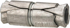 Powers Fasteners - 5/16" Diam, 5/8" Drill, 1-5/8" OAL, 2" Min Embedment Double Expansion Concrete Anchor - Zamac Alloy - Exact Tool & Supply