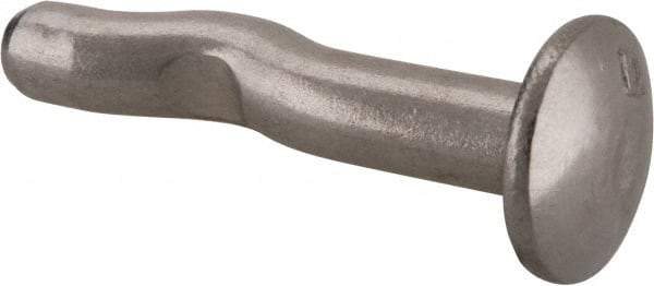 Powers Fasteners - 3/16" Diam, 3/16" Drill, 1" OAL, Split-Drive Concrete Anchor - 316 Stainless Steel, Mushroom Head - Exact Tool & Supply