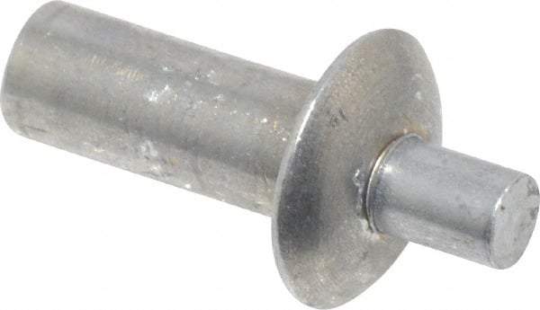 Made in USA - Universal Head Aluminum Alloy Drive Blind Rivet - Aluminum Alloy Mandrel, 0.266" to 5/16" Grip, 3/8" Head Diam, 0.191" to 0.219" Hole Diam, 0.469" Length Under Head, 3/16" Body Diam - Exact Tool & Supply