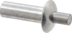 Made in USA - Universal Head Aluminum Alloy Drive Blind Rivet - Aluminum Alloy Mandrel, 0.328" to 3/8" Grip, 3/8" Head Diam, 0.191" to 0.219" Hole Diam, 0.531" Length Under Head, 3/16" Body Diam - Exact Tool & Supply