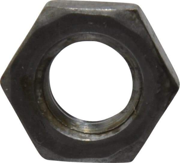Value Collection - M8x1.25 Steel Right Hand Hex Jam Nut - 13mm Across Flats, 4mm High, Uncoated - Exact Tool & Supply