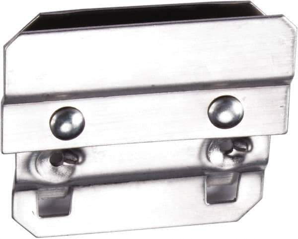Triton - Bin Clip Pegboard Hook - 3/8" Projection, Stainless Steel - Exact Tool & Supply