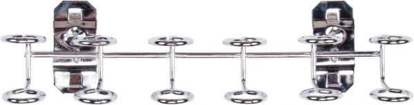 Triton - 3/4" ID, Multi-ring Tool Holder Pegboard Hook - 1-7/8" Projection, Stainless Steel - Exact Tool & Supply