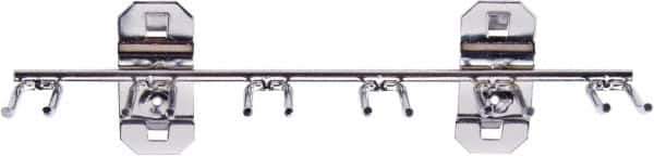 Triton - 3/4" ID, Multi-Prong Tool/Wrench Holder Pegboard Hook - 1-13/32" Projection, Stainless Steel - Exact Tool & Supply