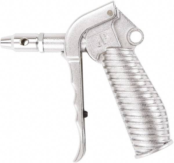 Value Collection - 230 Max psi High Flow Safety Nozzle High Flow Safety Air Gun - 1/4 NPT Inlet, Chrome Plated Aluminum - Exact Tool & Supply