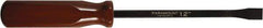 Paramount - 12" OAL Pry Bar - 3/4" Wide, Carbon Steel - Exact Tool & Supply