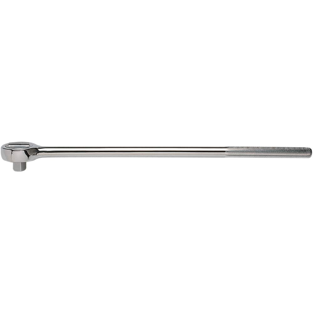 Wright Tool & Forge - Ratchets; Tool Type: Ratchet ; Drive Size (Inch): 3/4 ; Head Shape: Round ; Head Features: Reversible ; Finish/Coating: Full Polish Chrome ; Overall Length (Inch): 24 - Exact Tool & Supply