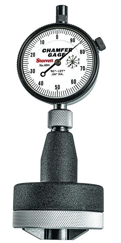 #684-4Z Internal Chamfer Gage 0-127 Degree - Exact Tool & Supply