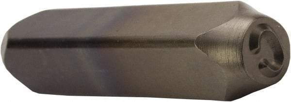 C.H. Hanson - 5/8" Character Size, C Character, Heavy Duty Individual Steel Stamp - Exact Tool & Supply