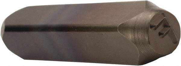 C.H. Hanson - 5/32" Character Size, F Character, Heavy Duty Individual Steel Stamp - Exact Tool & Supply
