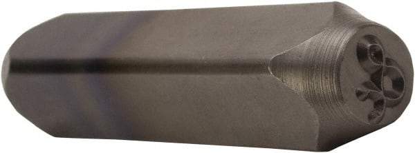 C.H. Hanson - 5/32" Character Size, & Character, Heavy Duty Individual Steel Stamp - Exact Tool & Supply