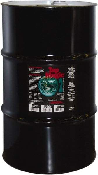 Tap Magic - Tap Magic, 30 Gal Drum Cutting & Tapping Fluid - Straight Oil - Exact Tool & Supply