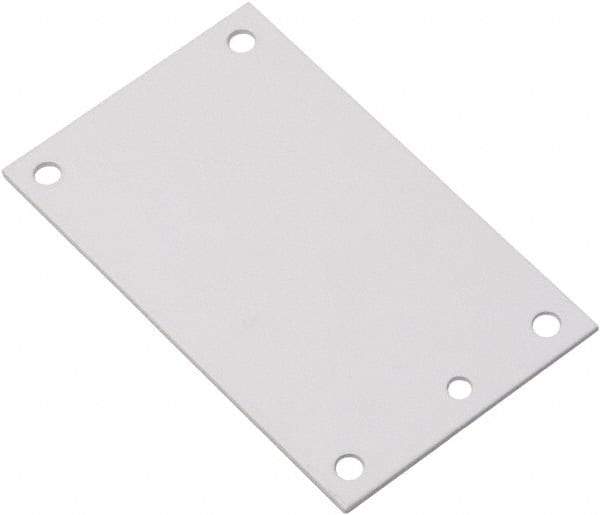 nVent Hoffman - 12-7/8" OAW x 14-7/8" OAH Powder Coat Finish Electrical Enclosure Junction Box Panel - 16" x 14" Box, 14 Gauge Steel, Use with A16148PHC/A16148PHCW/A18149JFGR - Exact Tool & Supply