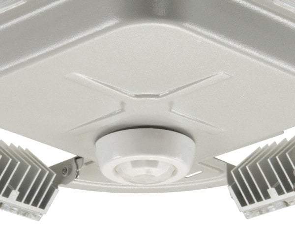 Cooper Lighting - 150° Pattern, Quick Mount Bracket Motion Sensor - For Use with Quadcast Luminaire - Exact Tool & Supply