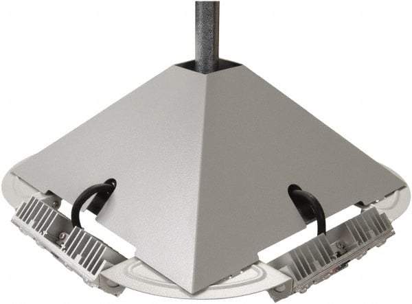 Cooper Lighting - 6" Long Steel Light Fixture Wire Guard - For Use with Garage Area Lights & Quadcast Luminaires - Exact Tool & Supply